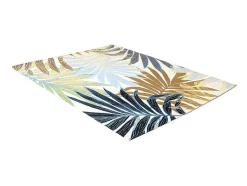 OZAIA Tuindecoratie-Binnen- Of Buitentapijt Etnische Stijl En Bloemenmotief Vegeto - 150 X 200 Cm - Groen