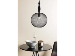 Vente-unique Barmeubel-Bistro Barmeubelset Bartafel Zwart En 2 Alexi Barstoelen Bruin.