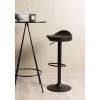 Vente-unique Barmeubel-Bistro Barmeubelset Bartafel Zwart En 2 Adesto Barstoelen Zwart.
