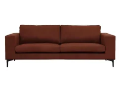 Vente-unique Aanbiedingen: Zitbank & Fauteuil-Bolero Bank 3 Persoons Rood.