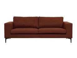 Vente-unique Aanbiedingen: Zitbank & Fauteuil-Bolero Bank 3 Persoons Rood.