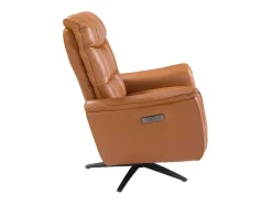 Angel Cerda Fauteuil Leer-Bruine Leren Draaifauteuil 5117