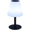 SOLARGEO Tuinlamp-Buitenlamp Op Voet Met Led-Verlichting Edison - Metaal - H36 Cm - Veranderende Kleuren