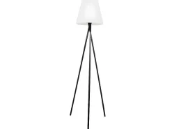 SOLARGEO Tuinlamp-Buitenlamp Op Voet Met Led-Verlichting Leddy - Metaal - H150 Cm - Veranderende Kleuren