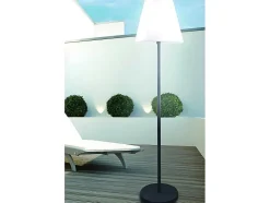 SOLARGEO Tuinlamp-Buitenlamp Op Voet Met Led-Verlichting Wiley - Metaal - H150 Cm - Veranderende Kleuren