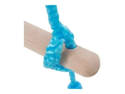 ModernLuxe Spel Voor Buiten-Buitenspellen Metalen Frame - In Hoogte Verstelbare Schommel- En Klimladder - Geschikt Voor Kinderen Vanaf 3 Jaar - Blauw