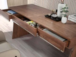 Angel Cerda Bureaumeubel-Bureau In Walnoothout 3217