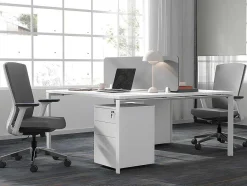 Workēa Bureaustoel-Bureaustoel - Stof - Grijs - Humia