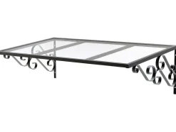 Vente-unique Luifel En Afdak-Charmante Luifel Amban Van Aluminium - 120 X 80 Cm
