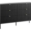 PASCAL MORABITO Ladekast-Commode Met 6 Lades - Zwart - Liouba - Van