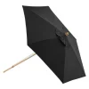 Vente-unique Parasol-Corypho Parasol Met Kantelfunctie Zwart.