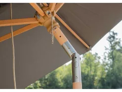 Vente-unique Parasol-Corypho Parasol Met Kantelfunctie Grijs.
