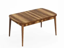 EPIKASA Eettafel-Dalila Tafel, Walnoot, 178X80X72 Cm,