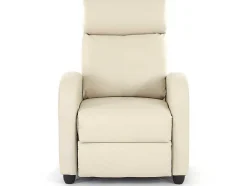 Vente-unique Fauteuil Kunstleer-Dallas Fauteuil, Creme