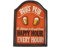 Vente-unique Spel Voor Binnen-Dartboard En Decorative Plaat Happy Hour