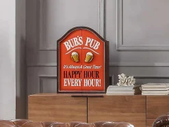 Vente-unique Spel Voor Binnen-Dartboard En Decorative Plaat Happy Hour