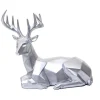 Vente-unique Standbeeld-Decoratief Beeldje Hert Mcw-D29