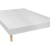 Ysmée Bedbodem-Decoratief Gewatteerde Bedbodem Met 14 Multiplex-Latten Panacea Van Dreamea - Wit - 120X190 Cm