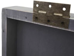 Vente-unique Tafelservies-Decoratieve Trilplank, Grijs