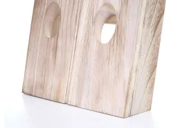 Vente-unique Keukenaccessoire En -Opbergruimte-Decoratieve Trilplank, Natuurlijk Bruin