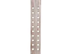 Vente-unique Keukenaccessoire En -Opbergruimte-Decoratieve Trilplank, Natuurlijk Bruin