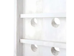 Vente-unique Keukenaccessoire En -Opbergruimte-Decoratieve Trilplank, Wit