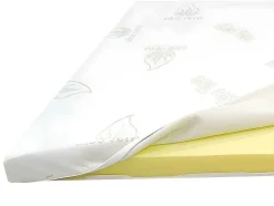 NATUREA Topmatras-Dekmatras Luxe Met Vormgeheugen Aloe Vera Van - 140 X 190 Cm