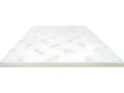 NATUREA Topmatras-Dekmatras Luxe Met Vormgeheugen Aloe Vera Van - 140 X 190 Cm