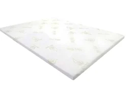 NATUREA Topmatras-Dekmatras Luxe Met Vormgeheugen Aloe Vera Van - 160 X 200 Cm