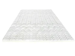 NATUREA Topmatras-Dekmatras Met Vormgeheugenschuim Aloe Vera Van - 180 X 200 Cm