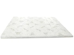 NATUREA Topmatras-Dekmatras Met Vormgeheugenschuim Aloe Vera Van - 160 X 200 Cm