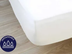 DODO Beddengoed-Waterdichte En Anti-Mijt Matrashoes - 140 X 190 Cm - Saphir