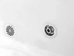 Shower & Design Douchecabine-Douche Bad Combinatie Met Massagestralen Daria Van Vertrekt Acrylglas - 75 X 150 X 215 Cm - 30 Micro Jets En 6 Grote Jets