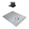 Shower & Design Douchebak-Douchebak Klaar Om Te Betegelen Delos Sifon Inbegrepen - 1200 X 900 X 40 Mm - Snijdbaar