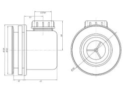 Shower & Design Douchebak-Douchebak Lyros Inclusief Sifon - 1600 X 800 X 40 Mm - Zwart