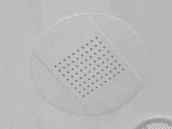 Shower & Design Douchecabine-Douchecabine Met Massagestralen Primea - 2 Zones Met Massagestralen - L90 X D90 X H215 Cm - Tropische Regenfunctie En Handdouchekop