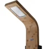 Shower & Design Douchekolom-Douchekolom Met Massagestralen Dalima - Tropische Regen - Bamboepaneel - 22 X 145Cm