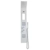 Shower & Design Douchekolom-Douchekolom Met Massagestralen Amanda - Met Opbergruimte - 22 X 145 Cm