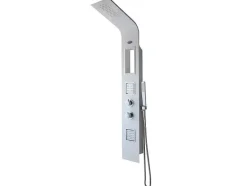 Shower & Design Douchekolom-Douchekolom Met Massagestralen Amanda - Met Opbergruimte - 22 X 145 Cm