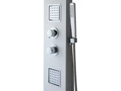 Shower & Design Douchekolom-Douchekolom Met Massagestralen Amanda - Met Opbergruimte - 22 X 145 Cm