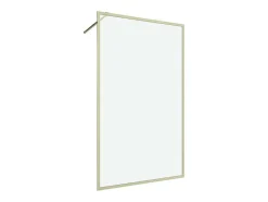 Shower & Design Douchewand-Douchewand Voor Inloopdouche 120 X 200 Cm Goudkleurig Gehard Glas Amberi