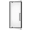 Shower & Design Douchewand-Draaibare Douchedeur Van Matzwart Metaal - Industriele Stijl - 80 X 195 Cm - Tamri