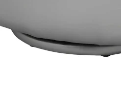 Vente-unique Handstoel-Draaiende Fauteuil Catchy Van Kunstleer - Zilverkleurig