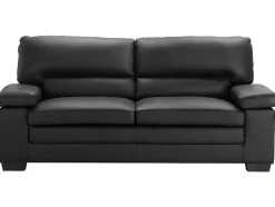 Vente-unique Bankstel 3+2-Driezits- En Tweezitsbank Van Buffelleer Mimas - Zwart