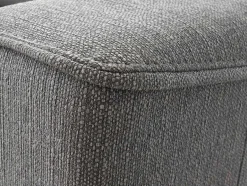 Vente-unique Speciale Modellen Zitbanken & Fauteuils-Driezits Express-Bedbank Van Stof Vizir - Grijs - Slaapafmeting 140 Cm