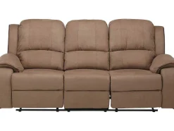 Vente-unique Aanbiedingen: Zitbank & Fauteuil-Driezits Relaxbank Microvezel Hernani - Taupe