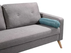 Vente-unique Scandinavisch-Driezitsbank Tatum Van Stof - Grijs