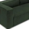 Vente-unique Designer Zitbank-Driezitsbank Van Donkergroene Stof Acace