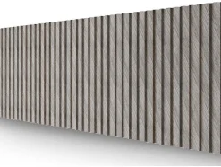 Vente-unique Wandpaneel-3D-Wandpaneel - 3,71 M - Grijs - Set Van 8 - Tatiana