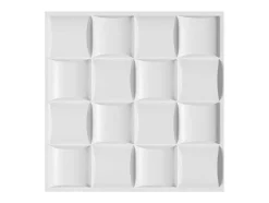 Vente-unique Wandpaneel-3D-Wandpaneel Om Te Beschilderen - Set Van 3M - Set Van 12 Stuks - Corby
